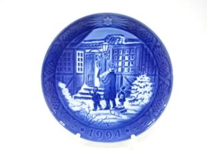 ROYAL COPENHAGEN　ロイヤルコペンハーゲン　「お父さんとお買い物」　イヤープレート(1994)　洋食器